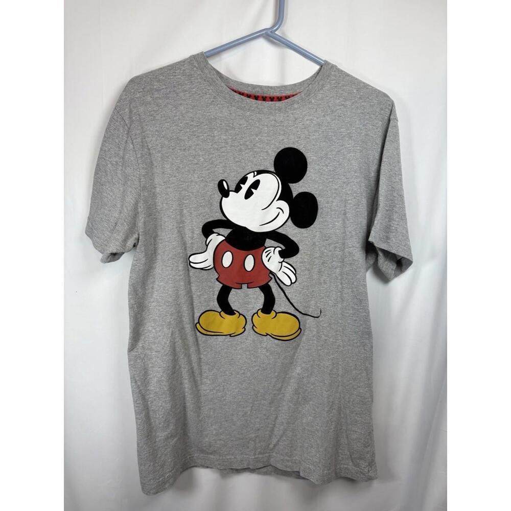Lot Of 2 Disney Shirts, Size Large, Mickey Gray And WDW Compass Blue - Picture 2 of 9